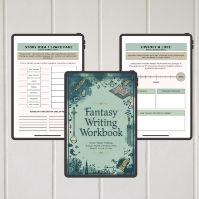 Fantasy Writing Workbook (Digital Download)
